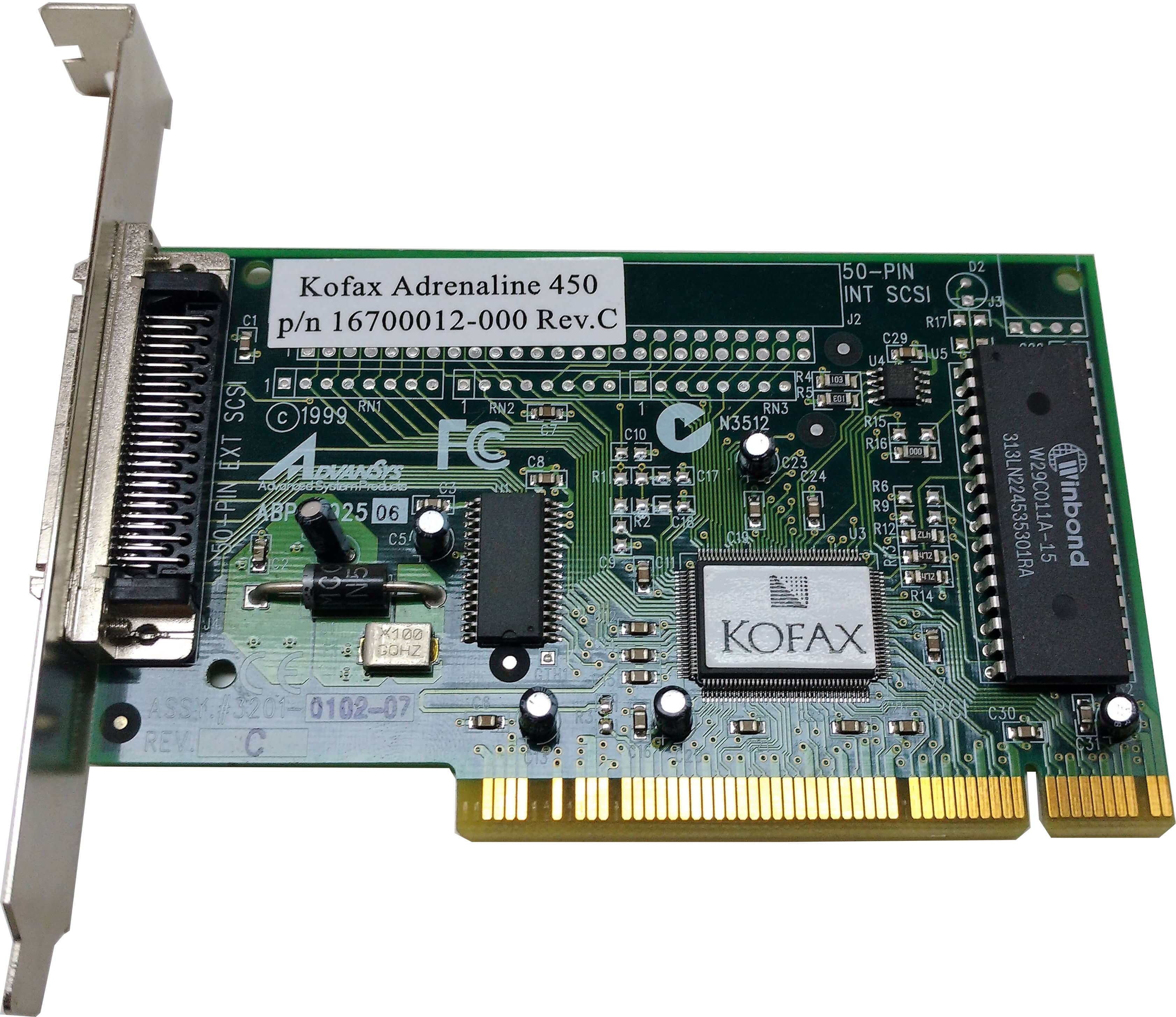 ADAPTER SCSI PCI-X WYSOKI PROFIL