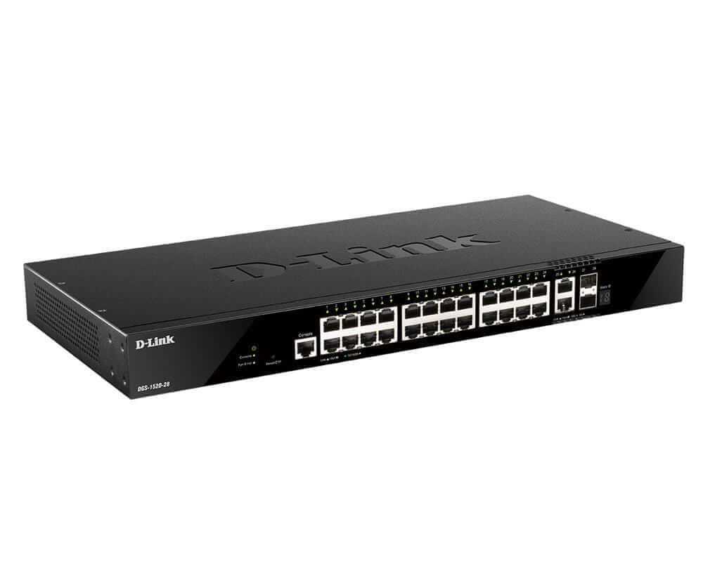 SWITCH D-LINK DGS-1520-28 24 PORTY GE + 2 PORT 10GE NOWY