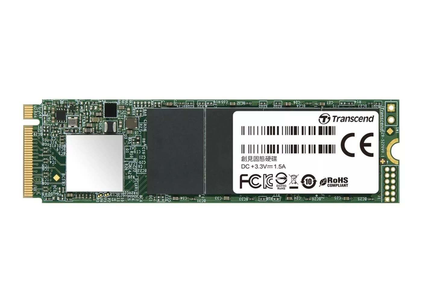 DYSK SSD TRANSCEND 110S 256GB M.2 2280 PCI-E NVME NOWY