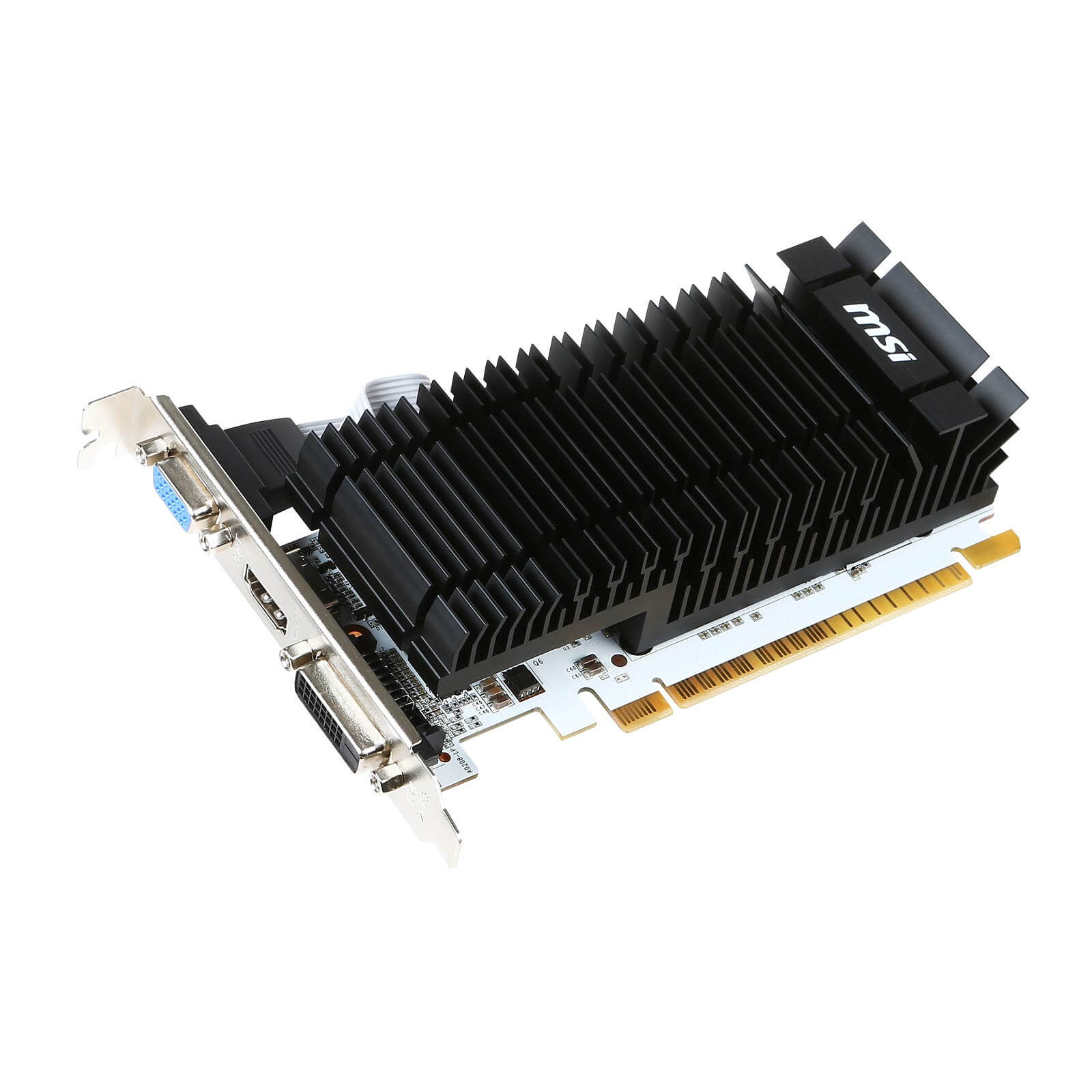 MSI GEFORCE GT730 2GB GDDR3 64 BIT PCI-E NOWA WYSOKI/NISKI PROFIL
