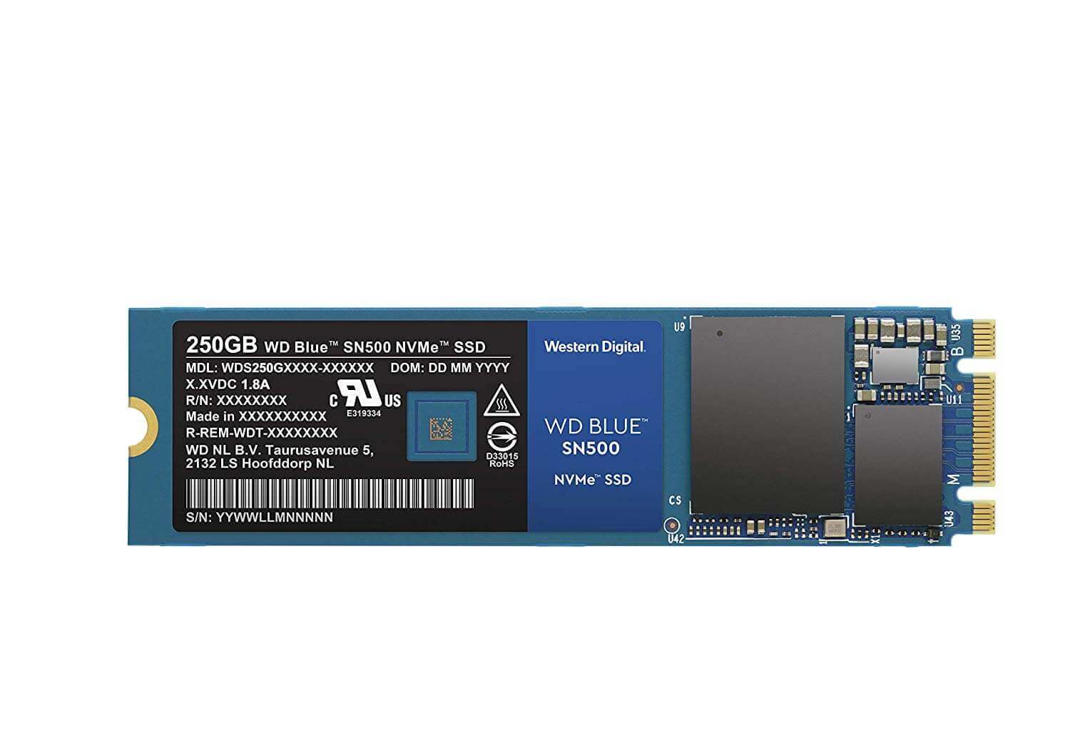 DYSK SSD WD BLUE SN500  500GB M.2 NVME